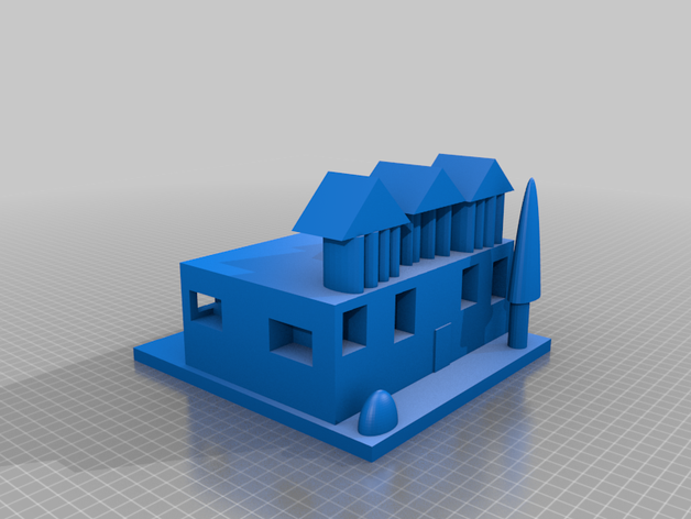 4 takım inşaat 3D print model - Mito3D