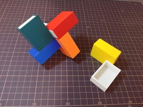 matchbox bulmaca 3d deventer kibrit kutusu mrpuzzle Bay oskar van 3d print model - Mito3D