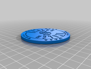 dealer poker chip optimized dlp printer 3d print model - Mito3D