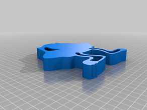kurabiye kalıbı bob kesici çerez emporte-parça emporte parça komik canavar cie 3d print model - Mito3D