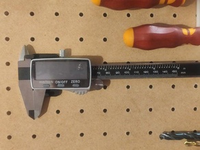 calibre titulaire ikea pegboard le 3d print model - Mito3D