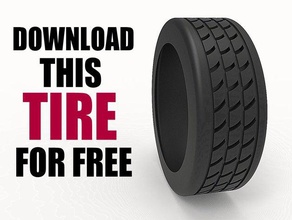 tire tires wheel 3d print model - Mito3D