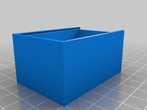 box sliding top 3d print model - Mito3D