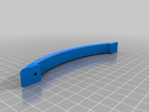 my customized drawer handle 3d print model - Mito3D