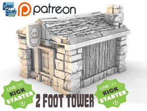 shadow wood trading post kickstarter & patreon promosyon model bina dnd dungeons dragons frostgrave gloomhaven pathfinder rpg 3d print model - Mito3D