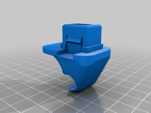 gc pala de sol do clipe 3D print model - Mito3D