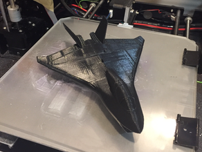 boeing x-32 3d print model - Mito3D