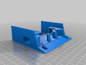 tekz mini sumo chassis reupload 3d print model - Mito3D