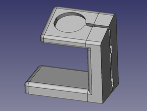 reloj de soporte cargador fósiles gen 5 3d print model - Mito3D