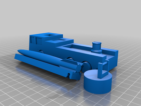 scud missile missile launcher 3d print model - Mito3D