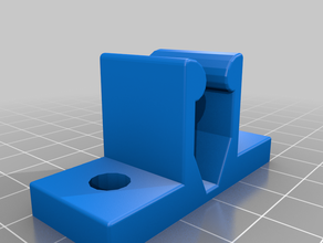 ikea skarsta escursioni maniglia clip 3d print model - Mito3D