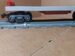lego amerikanischen Stil-Zug-Drehgestell 3d print model - Mito3D