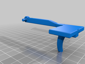 grass snake modified trigger assembly foam nerf blaster 3d print model - Mito3D