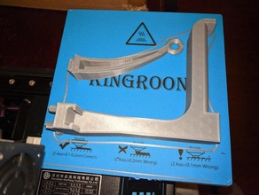 kingroon spool holder & guide using 20x40 cap 3d print model - Mito3D