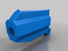 sledgethunder barrel nerf sledgefire frühlingsdonner 3d print model - Mito3D