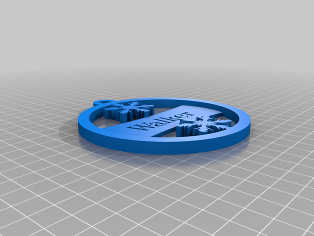 walker customized 3D print model - Mito3D