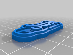 susi clave personalizado 3d print model - Mito3D