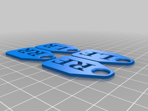 Reifen-Ventil-Etiketten 3d print model - Mito3D
