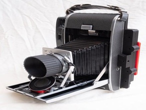 polaroid 110 4x5 kit de conversion l'analogique la photographie du film grand format 3d print model - Mito3D