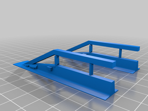 00 scale road barriers 3d print model - Mito3D