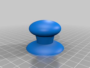 mon personnalisés bouton du couvercle pot tiroirs personnalisé 3d print model - Mito3D