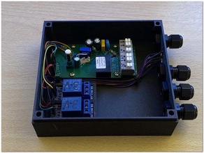 Fall sonoff pow r2 2 extra relais box - Verschluss domoticz Gehäuse gpio makerbotdigitizer macht power-Schalter sensor tasmota 3d print model - Mito3D