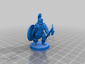 worldhammer caos cobra culto cultista guerreiro dnd em miniatura fantasia de 28mm warhammer fantasy 3d print model - Mito3D