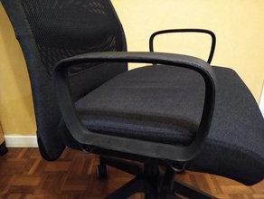 markus de ikea brazo la silla presidente 3d print model - Mito3D
