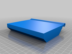 pool skimmer fold skimmerklappe 3d print model - Mito3D