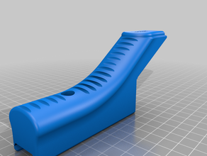 evanix max air fornt grip 3d print model - Mito3D