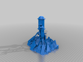 fallout 4 large water purifier 3d print model - Mito3D