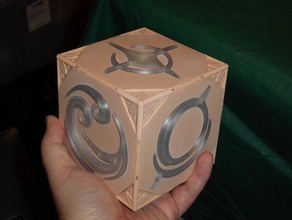 key aaravos - illuminated working prop circuitpython dragon prince neopixel ring trinket m0 3d print model - Mito3D