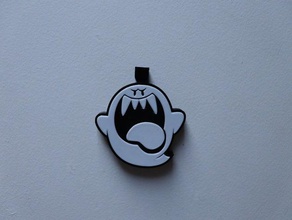 super mario ghost pendentif 3d print model - Mito3D