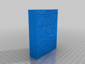 generic box featuring travis scott reeses 3d print model - Mito3D