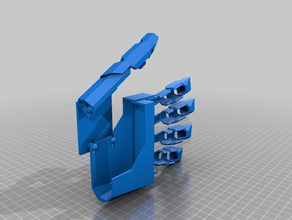 my customized gauntlet glove 3d print model - Mito3D