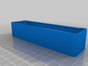 meine angepasste snap-fit electronics project box Gehäuse kundengebundene 3d print model - Mito3D