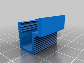 tapis de transition la bande l'adaptateur 3d print model - Mito3D