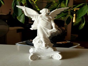 dirty angel warrnambool scan statue 3d print model - Mito3D