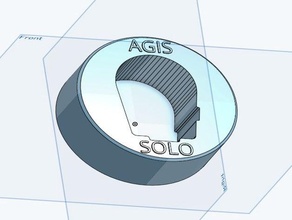 agis solo stand holder vape 3d print model - Mito3D