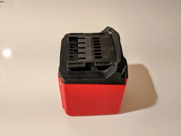 metabo Akku-extender-14v Batterie extender 3D print model - Mito3D