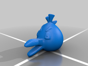 angry bird 2 birds de aves 3d print model - Mito3D