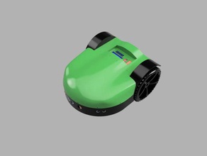robot lawn mower 220 rep al 3d print model - Mito3D