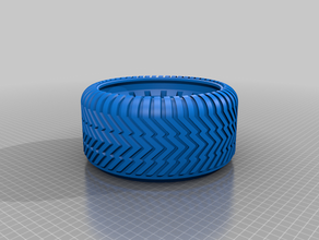 poder rodas atv pneu de atualização 3d print model - Mito3D