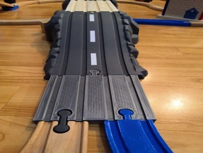 brio lillabo treno di legno per 1-2 splitter 3d print model - Mito3D