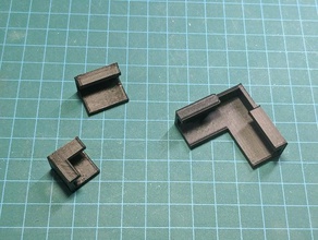 creality cr-20 de cama clipes cr-10 cr20 cr20pro ender 3 3d print model - Mito3D