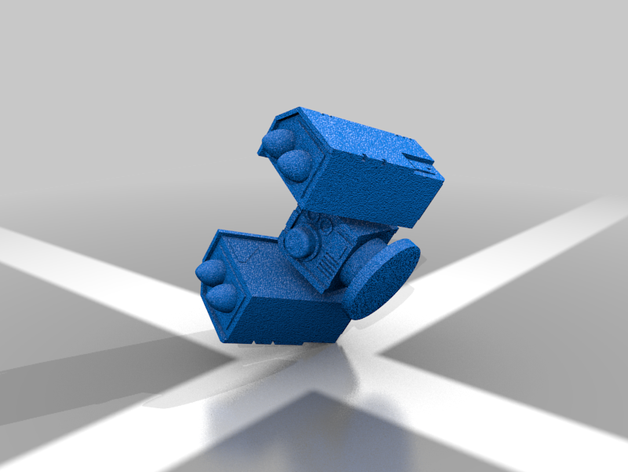 destansı ve 6 mm kasırga hyperios taret 3D print model - Mito3D