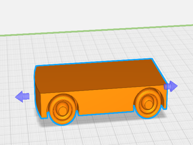 auto grundger st - bewegliche reifen Auto-Gerüst Reifen Auto grundgerst Kind Kinder bewegen Spielzeug 3D print model - Mito3D