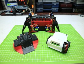 brutus - 150g+ Trommel spinner akw antweight battlebot Kampf-Roboter 3d print model - Mito3D