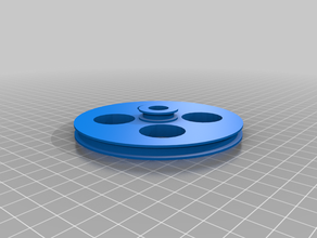 mouse trap pulley 3d print model - Mito3D