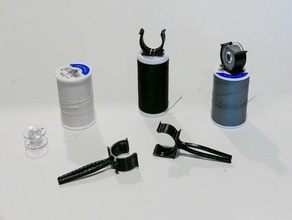 bobine clip-spool-clip 3d print model - Mito3D